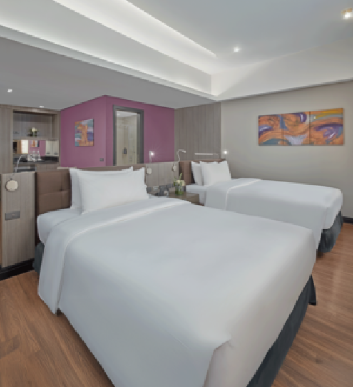 City Suite Getaway for Three with Breakfast Buffet