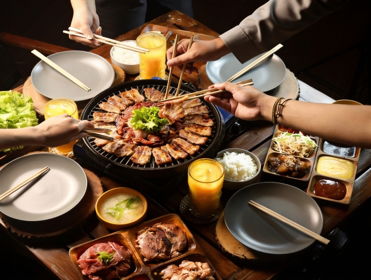 Unlimited K-BBQ with Pool Pass