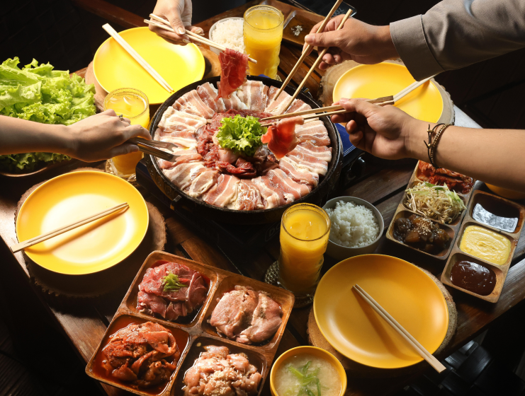 Grill & Glow: Unlimited KBBQ with Pool Pass