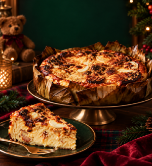 Bibingka Cheesecake (Whole Cake)