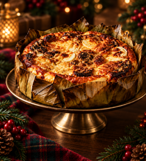 Bibingka Cheesecake (Whole Cake)