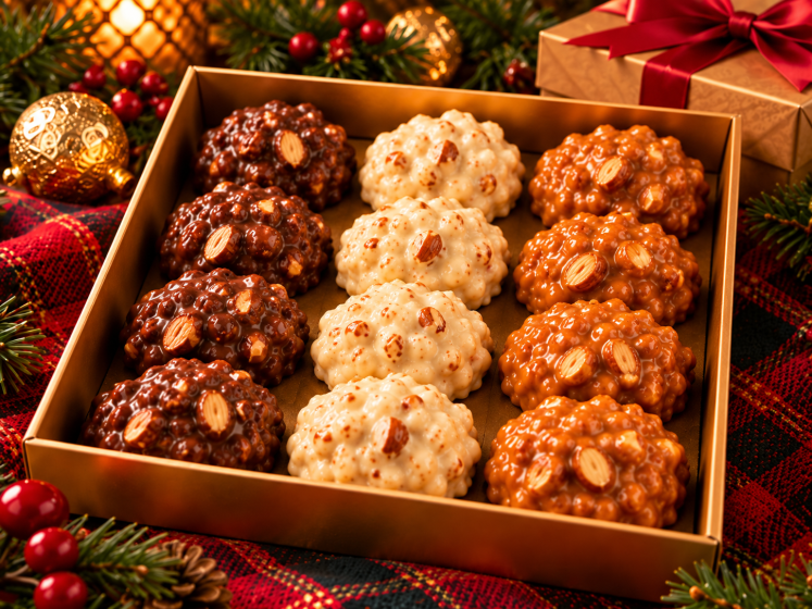 Almond Praline Trio (Box of 12)